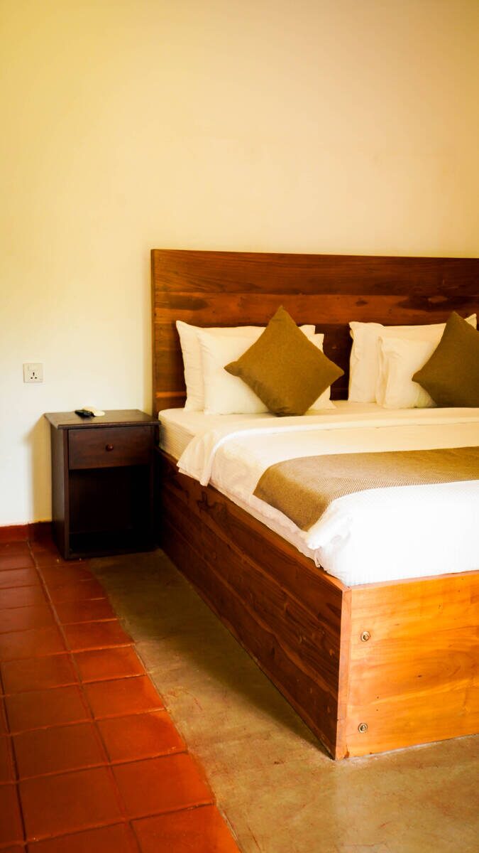 Superior room at Arana by Forest Trails: private balcony with pool and garden view